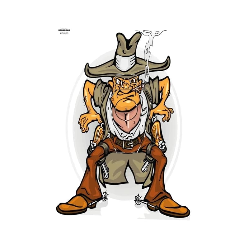 Gunslinger target — photo 1