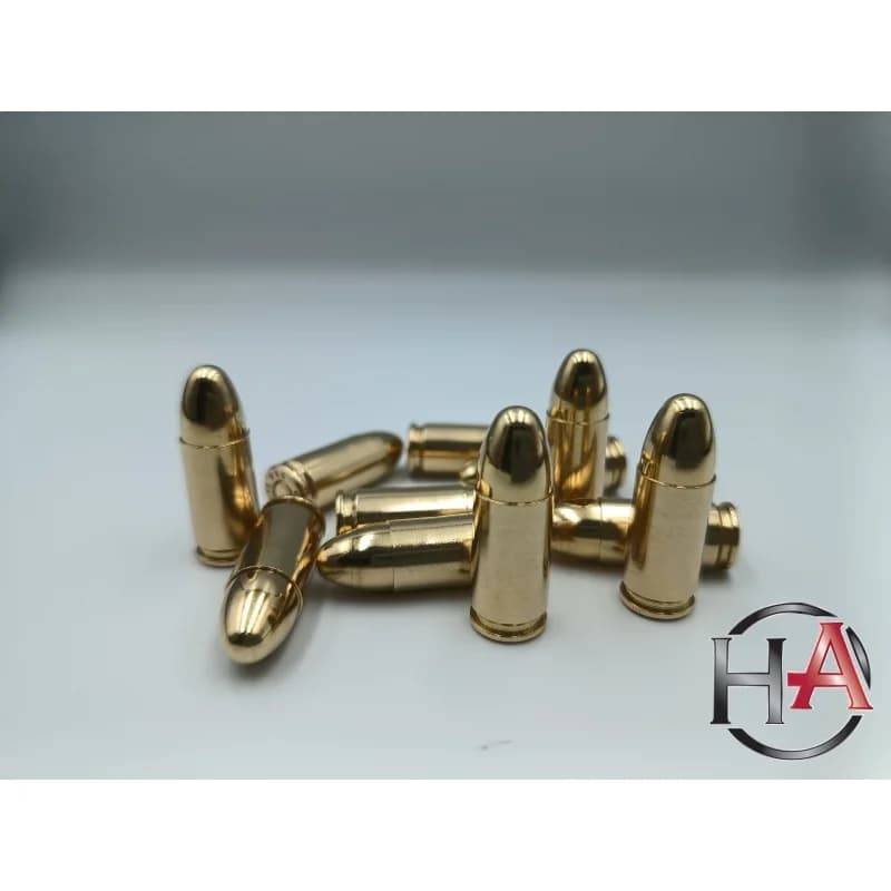 ALS loaded ammunition 9 mm 8,0 g/124 grs FMJ — photo 1