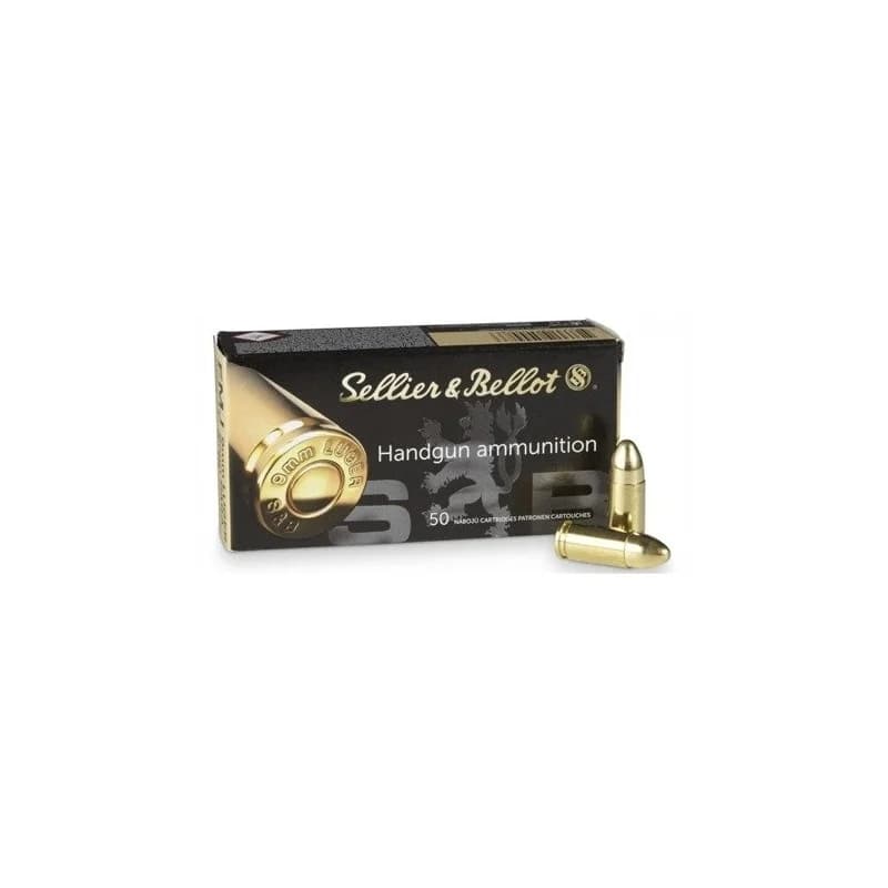 S&B 9x19 8g FMJ Ammunition — photo 1