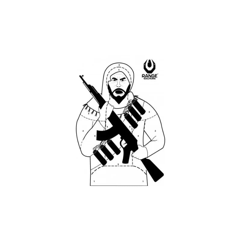 Terrorist shooting target, Range Solutions — photo 1