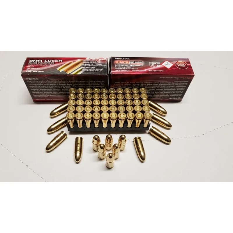 ALSA PRO 9x19 124 grain FMJ Ammunition — photo 1