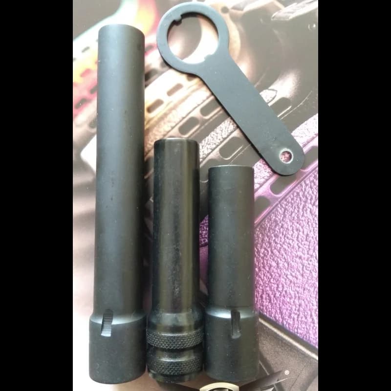 Set of barrel extensions for Eternal shotgun (9,10,15 cm) — photo 1
