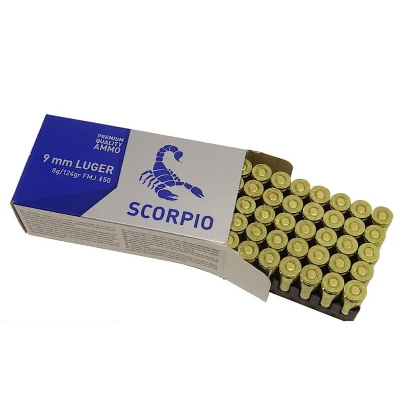 STV Scorpio 9x19 8g FMJ — photo 1